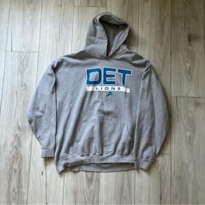 NFL Gray DET Sweatshirt Casual Wear